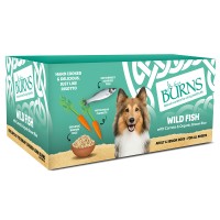 Burns Wet Food Wild Fish with Carrots and Brown Rice 395g